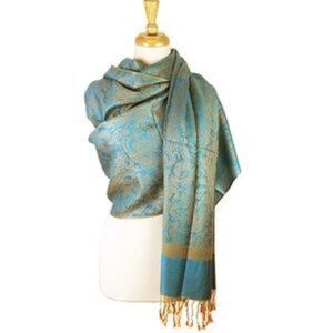 New Pashmina Jacquard Scarf Stole